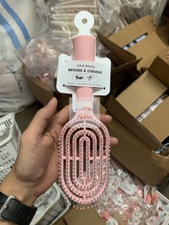 MINISO Sisir Rambut / Miniso Mini Cushion Hair Brush / Sisir Rambut Mini Oval