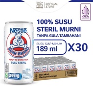 Minuman Susu Steril Kaleng Partai Varian Nestle : Bear Brand 189 Ml Gold White Tea Malt 140 Ml Indom