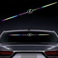 For Lexus Colorful Laser Garland Decorative Car Stickers CT ES IS GS LS LX RX UX NX CT200h es200 es300 is200 is250 is300