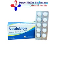 Neulobion APCO Vitamin B1, B6, B12 Supplement to Support Health Enhancement – Box of 50 Sugar-Coated