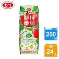 【愛之味】鮮採蕃茄汁Oligo腸道保健 利樂包250ml(24入/箱)
