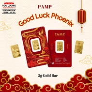 PAMP Good Luck Phoenix 5gm goldbar 999.9GOLD