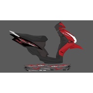 STRIPING STICKER TRANSPARAN MIO SOUL MX ZR ORIGINAL THAILAND Motorcycle