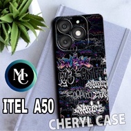 HP Rubber case for ITEL A50/CC25/Men's Motif/softcase ITEL A50/Casingsilicon/case ITEL A50hp