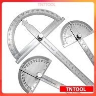 180 Degree Adjustable Angle Ruler Carpenter Angle Ruler, Multifunctional Angle Ruler Stainless Steel