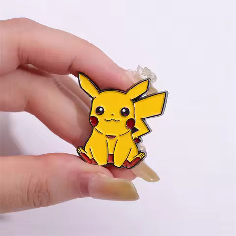 Pokemon Pikachu Anime Brooch For Backpacks Enamel Pin Metal Brooch Pin For Women Badges Pin Brooches