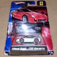 HOTWHEELS HW Hot Wheels Ferrari Racer F355 Berlinetta 2008 Pearl White HotwheelsHW
