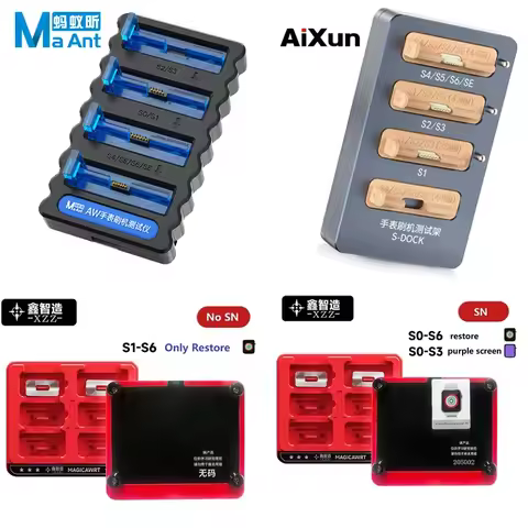 BRESUN Watch Brush Tester Restore Tool for APPLE Watch S0 S1 S2 S3 SE S4 S5 S6 38mm 42mm 44mm Screen