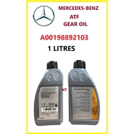 MERCEDES FEBI ATF AUTO OIL 0019892103 722.4 722.5 722.6 1L MADE IN GERMANY TRANSMISSION FLUID A 001 