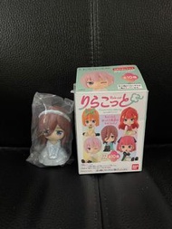 五等分花嫁～三玖公仔，每個$80。
