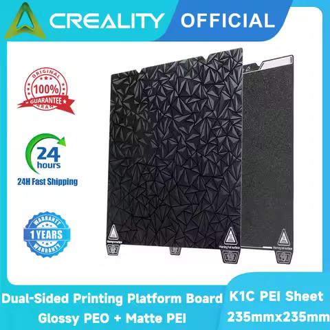 Creality K1C PEI Sheet 235mmx235mm Dual-Sided Printing Platform Board Kit for Ender 3 V3 SE/Ender-3 