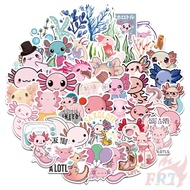 50Pcs/Set ❉ Axolotl Cynops Series 01 Salamander Stickers ❉ DIY Fashion Waterproof Decals Doodle Stic