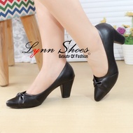 Lynn Phantofel Women's Work Shoes PH11C - Brown / Cream / Black