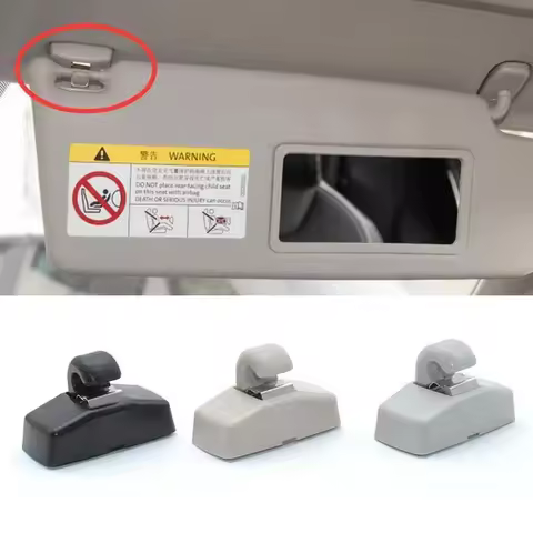 Sun Visor Hook Clip Bracket Hanger for Bora IV Golf 4 GTI Jetta A4 Passat B5 B6 Polo 9N Beetle Caddy