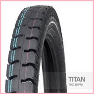 ◭ ❤ Power Tire Titan T901 8 Ply Rating Motorcycle Tire (Banana / Bulldog Type) HEAVY DUTY