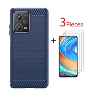 [3 Pieces Tempered Glass] LANLIN For Redmi Note 12 Pro Plus Redmi Note 12 Pro 5G Redmi Note 12 Turbo