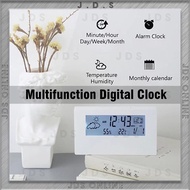 Multifunction Digital Time Table Clock Study Desk Table Decoration Jam Digital Meja Stationery suppl