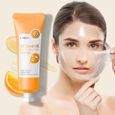 Vitamin C Remove Blackhead Cleaning Mask Peel-off Mask Pores Beauty Health VC Glow Peel Off Mask Bla