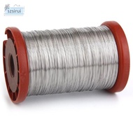 [szsirui] SiaBiced 0.5mm/0.02 Inch 500G 201 Stainless Steel Frame Wax Foundation Wire Bee Keeping