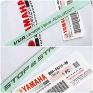 Mark Emblem VVA STOP & START NMAX White B6H F8328 00 / B6H 8315 00