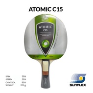 Bet Pingpong Table Tennis Sunflex Atomic C15 Premade Learning Beginners