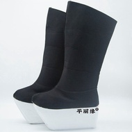 Opera Men's High Boots Peking Opera Thick-Soled Boots Little Students Old Students Ancient Costume P
