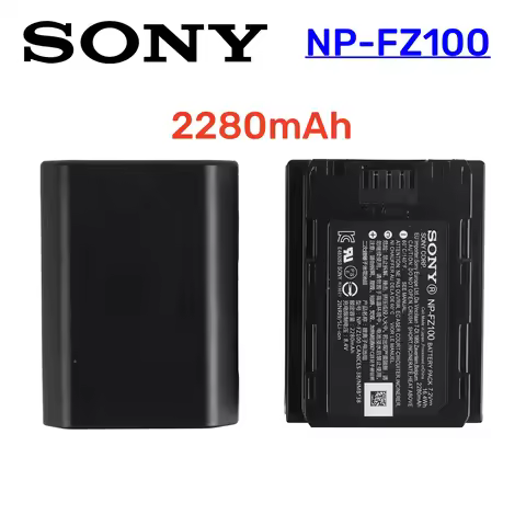 Original 2280mah NPFZ100 NP-FZ100 NP FZ100 Battery for Sony 7R Mark III, A7III, A7SIII, A7R III, A7R