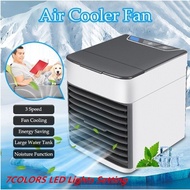 LazaraHome USB Mini Portable Air Conditioner Air Cooler Quiet Desktop Table Fan Air Circulator Cooler Air Cooling Fan with 3 Speed for Home Office Travle