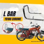 YB100 L BAR - YAMAHA YB 100 FIRST MODEL HANDLE SEAT BAR SPOILER L-BAR REAR TEMPAT DUDUK BESI BELAKAN