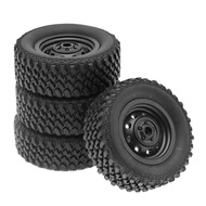 MN82 62mm Tire Tyres Wheel for MN82 MN D90 MN98 MN99S MN78 WPL C14 C24 C34 B14 B24 RC Car Upgrade Pa