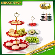 Ringgit Shop Miritchi Plastic Plate Standing Tray Pastry Base Container