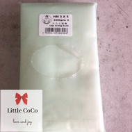Plastic Bag HM 3” X 5” (300g+/-)