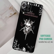 HP Latest SAMSUNG A22 4G Case - SAMSUNG A22 4G - SAMSUNG A22 4G Softcase - Pro Camera Softcase - Cas