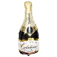 CHAMPAGNE BLACK (27 INCH) FOIL BALLOON