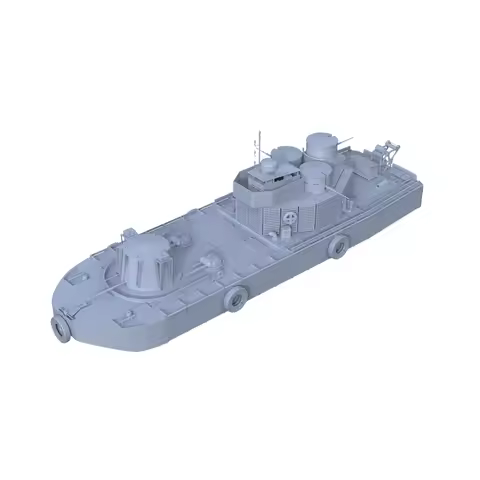 SSMODEL SSC541 1/72 1/144 1/200 1/350 1/700 Military Model Kit USN LCM(6)Zippo Landing Craft Support