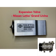 Expansion Valve, Nissan Latio/ Grand Livina, Car Aircond Spare Part.