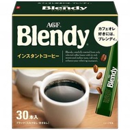 AGF - Blendy Stick 即溶經典無糖黑咖啡沖劑 (微糖) 2g x 30條 - 85717(平行進口)