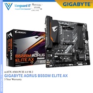 [ GIGABYTE B550M AORUS ELITE AX ] AM4 WIFI MATX Motherboard WITH CPU COMBO