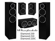 台中*崇仁視聽音響* Wharfedale Diamond 230+ Diamond 210+ Diamond 220C