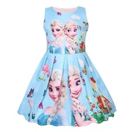 Frozen formal dress for kids ,fit 2yrs to 10yrs old