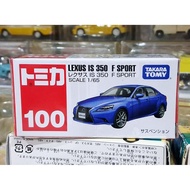 CLM Tomica 100 Lexus IS 350 F Sport 1/65 blu New In Seal ️ Small Car Model 7 Cm Long Ready To Ship