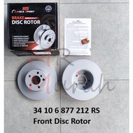 RaceSport 34106877212 RS Front Disc Rotor BMW G20 (depan)