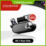 DDPAI N5 Dual 4K 1080P Dual-Channel Dashcam Al Base Radar Motion Detection