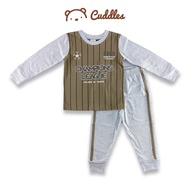 Cuddles Toddler Long Sleeves Pyjamas Suit PJW522