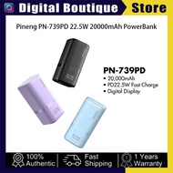 Pineng Original PN-739PD 20000mAh Power Bank Fast Charging Powerbank Super Mini Power Bank