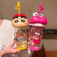 Shin pencil boy plastic water bottle 500ml