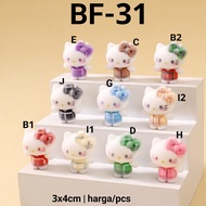 HP GANTUNGAN UNGU MERAH HIJAU BF-31 Resin clay goody bag manyue decoration 3d diy hk velvet red brow