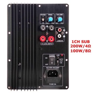 110V~220V 100W 200W Heavy Subwoofer Digital Power Amplifier Board Active Power Amplifier Board Pure 