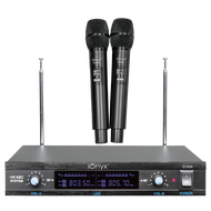 MC-06 ionyx  wireless microphone dual channal professional MC-06 Ionyx - ไมค์ลอยคู่ไร้สายเสียงคมชัด 