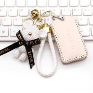 2024 Volvo EX30 Bluetooth Key Cover Bag Cute Bear Smart Key Case for Electric Vehicles Ultra-Fiber S